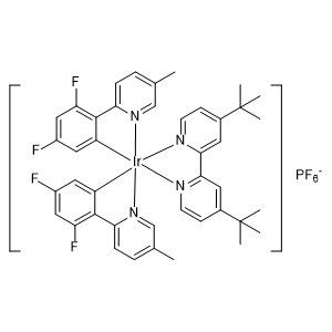 (4,4'-Di-tert-butyl-2,2'-bipyridine)bis[2-(2',4'-difluorophenyl)-5-methylpyridine]iridium(III) hexafluorophosphate