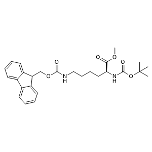 Methyl N6-(((9H-fluoren-9-yl)methoxy)carbonyl)-N2-(tert-butoxycarbonyl)-L-lysinate