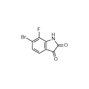 6-Bromo-7-fluoro-2,3-dihydro-1H-indole-2,3-dione