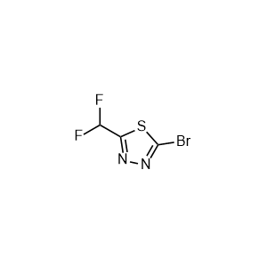 2-Bromo-5-(difluoromethyl)-1,3,4-thiadiazole
