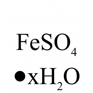 Iron sulfate (dried)