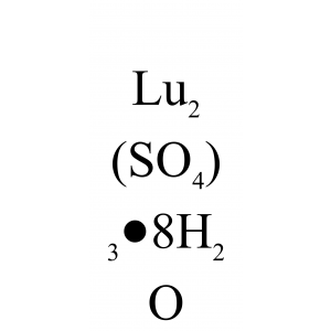 Lutetium(III) sulfate octahydrate