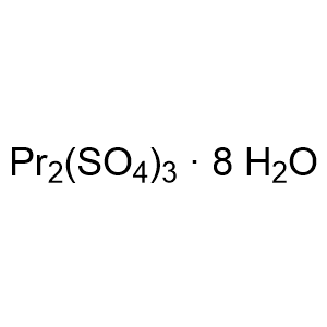 Praseodymium(III) sulfate octahydrate