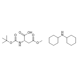 Dicyclohexylamine (S)-2-((tert-butoxycarbonyl)amino)-4-methoxy-4-oxobutanoate