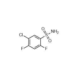 5-Chloro-2,4-difluorobenzenesulfonamide