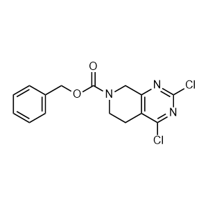 Benzyl 2,4-dichloro-5,6-dihydropyrido[3,4-d]pyrimidine-7(8H)-carboxylate