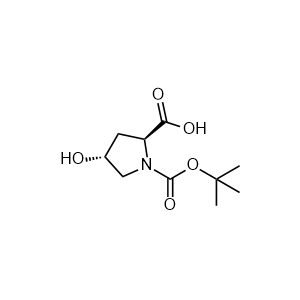 trans-N-(tert-Butoxycarbonyl)-4-hydroxy-L-proline