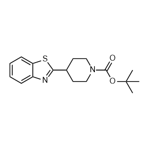 tert-Butyl 4-(benzo[d]thiazol-2-yl)piperidine-1-carboxylate