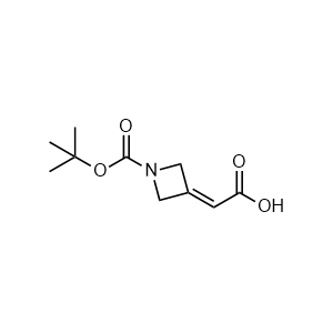 2-(1-(tert-Butoxycarbonyl)azetidin-3-ylidene)acetic acid