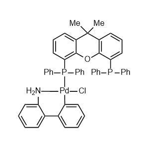 Chloro[(4,5-bis(diphenylphosphino)-9,9-dimethylxanthene)-2-(2-amino-1,1-biphenyl)]palladium(II)
