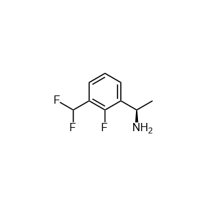(R)-1-(3-(Difluoromethyl)-2-fluorophenyl)ethanamine
