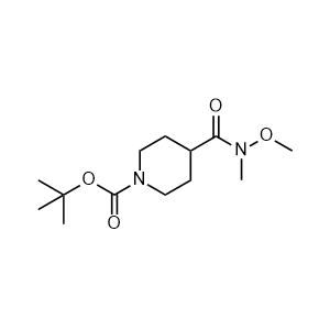 tert-Butyl 4-(N-Methoxy-N-methylcarbamoyl)-1-piperidinecarboxylate