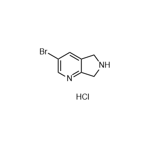3-bromo-6,7-dihydro-5H-pyrrolo[3,4-b]pyridine hydrochloride