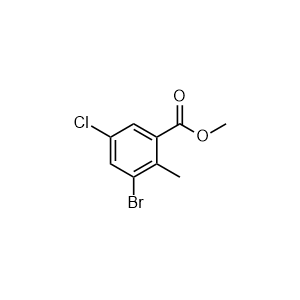 methyl 3-bromo-5-chloro-2-methylbenzoate