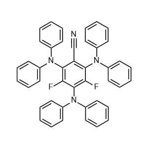 2,4,6-Tris(diphenylamino)-3,5-difluorobenzonitrile