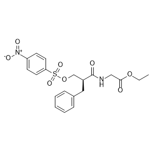 (S)-ethyl 2-(2-benzyl-3-(4-nitrophenylsulfonyloxy)propanamido)acetate