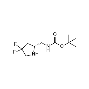 (R)-tert-Butyl ((4,4-difluoropyrrolidin-2-yl)methyl)carbamate