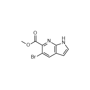 methyl 5-bromo-7H-pyrrolo[2,3-b]pyridine-6-carboxylate
