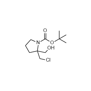 tert-Butyl 2-(chloromethyl)-2-(hydroxymethyl)pyrrolidine-1-carboxylate