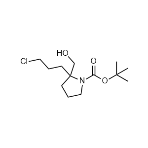 tert-Butyl 2-(3-chloropropyl)-2-(hydroxymethyl)pyrrolidine-1-carboxylate