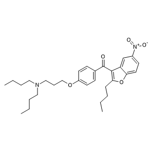(2-Butyl-5-nitrobenzofuran-3-yl)(4-(3-(dibutylamino)propoxy)phenyl)methanone