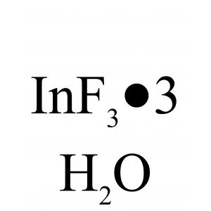Indium(III) fluoride trihydrate