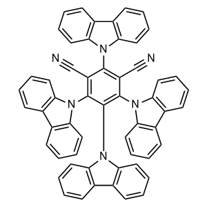 2,4,5,6-Tetrakis(carbazol-9-yl)-1,3-dicyanobenzene