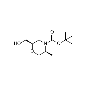 (2R,5S)-tert-butyl 2-(hydroxymethyl)-5-methylmorpholine-4-carboxylate