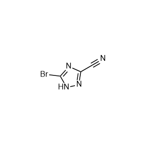 5-bromo-1H-1,2,4-triazole-3-carbonitrile