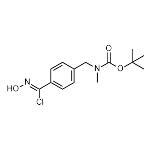 tert-Butyl 4-(chloro(hydroxyimino)methyl)benzyl(methyl)carbamate