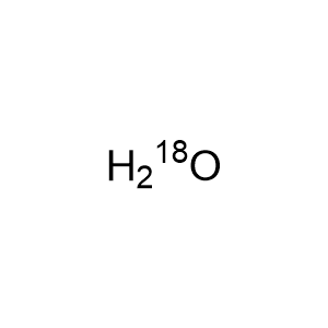 Heavy-oxygen water