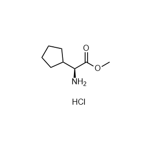 Methyl (S)-2-amino-2-cyclopentylacetate hydrochloride
