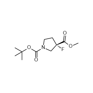 1-tert-Butyl 3-methyl (3S)-3-fluoropyrrolidine-1,3-dicarboxylate