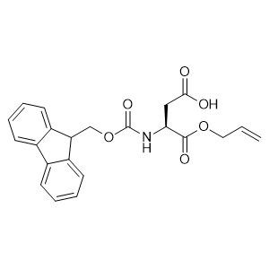 (S)-3-((((9H-Fluoren-9-yl)methoxy)carbonyl)amino)-4-(allyloxy)-4-oxobutanoic acid