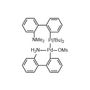 Methanesulfonato[2-(di-t-butylphosphino)-2'-(N,N-dimethylamino)-1,1'-biphenyl](2'-amino-1,1'-biphenyl-2-yl)palladium(II)