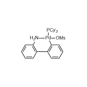 Methanesulfonato(tricyclohexylphosphine)(2'-amino-1,1'-biphenyl-2-yl)palladium(II)