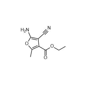Ethyl 5-amino-4-cyano-2-methylfuran-3-carboxylate