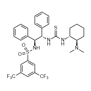 N-[(1S,2S)-2-[[[[(1R,2R)-2-(Dimethylamino)cyclohexyl]amino]thioxomethyl]amino]-1,2-diphenylethyl]-3,5-bis(trifluoromethyl)benzenesulfonamide