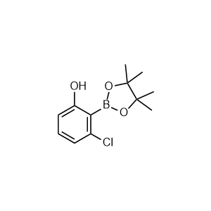 3-chloro-2-(4,4,5,5-tetramethyl-1,3,2-dioxaborolan-2-yl)phenol
