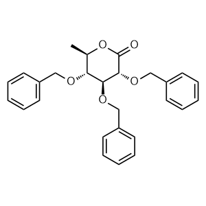(3R,4S,5R,6R)-3,4,5-Tris(benzyloxy)-tetrahydro-6-methylpyran-2-one