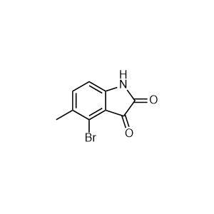 4-Bromo-5-methylindoline-2,3-dione