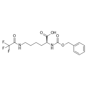 N2-((benzyloxy)carbonyl)-N6-(2,2,2-trifluoroacetyl)-L-lysine