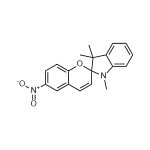 1',3'-Dihydro-1',3',3'-trimethyl-6-nitrospiro[2H-1-benzopyran-2,2'-(2H)-indole]