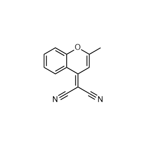 2-(2-Methyl-4H-chromen-4-ylidene)malononitrile