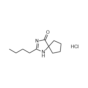 2-Butyl-1,3-diazaspiro[4.4]non-2-en-4-one hydrochloride