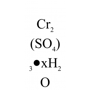 Chromium(III) sulfate hydrate