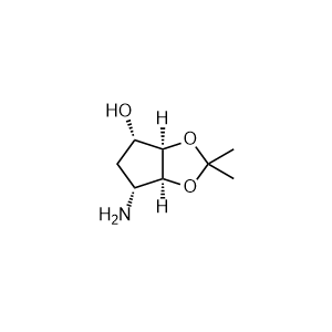 (3aR,4S,6R,6aS)-6-Amino-2,2-dimethyltetrahydro-3aH-cyclopenta[d][1,3]dioxol-4-ol