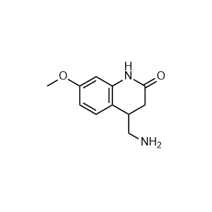 4-(aminomethyl)-7-methoxy-3,4-dihydroquinolin-2(1H)-one