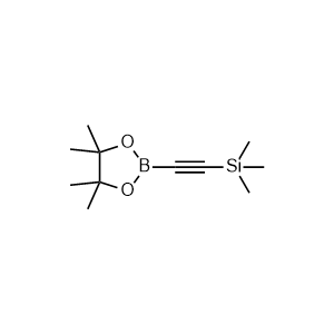 Trimethyl((4,4,5,5-tetramethyl-1,3,2-dioxaborolan-2-yl)ethynyl)silane