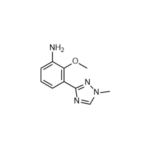 2-Methoxy-3-(1-methyl-1H-1,2,4-triazol-3-yl)aniline